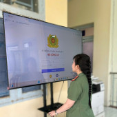 Tinh thần “Ba nhất” trong triển khai Dự án Hội nghị truyền hình đến Công an cấp xã