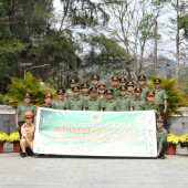 Hành trình về “địa chỉ đỏ” bồi đắp lý tưởng, sẵn sàng dấn thân