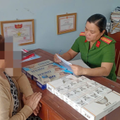 Công an phường Mỹ Quới triệt xóa điểm đánh bạc và điểm buôn bán thuốc lá điếu nhập lậu dịp đầu năm 2026