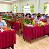 Công an xã An Thạnh triển khai phương hướng, nhiệm vụ năm 2026