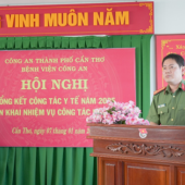 Bệnh viện Công an thành phố Cần Thơ tổng kết công tác Y tế năm 2025