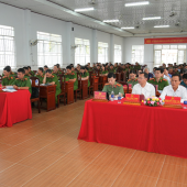 Công an xã Phụng Hiệp tổng kết năm 2025