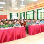 Triển khai các mặt công tác Công an năm 2026 trên địa bàn xã Cù Lao Dung