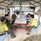 Công an xã Tân Long tuyên truyền, vận động Nhân dân bảo vệ động vật hoang dã