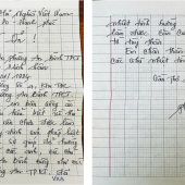 Người dân gửi thư cảm ơn Công an phường An Bình - nguồn động viên ý nghĩa đối với lực lượng Công an cơ sở