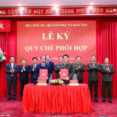 Bộ Công an - Bộ Giáo dục và Đào tạo ký kết Quy chế phối hợp