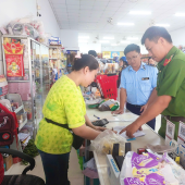 Công an xã Hòa Tú phối hợp kiểm tra, tuyên truyền pháp luật dịp Tết Nguyên đán Bính Ngọ 2026