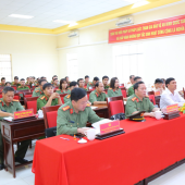 Công an thành phố Cần Thơ công bố các Quyết định về công tác cán bộ