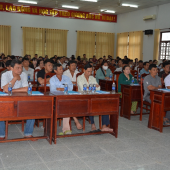 Công an xã Châu Thành hướng về Đại hội đại biểu toàn quốc lần thứ XIV của Đảng