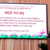 Xã Hiệp Hưng tổng kết công tác phòng, chống tội phạm, tệ nạn xã hội, trật tự an toàn giao thông và ra mắt mô hình duy trì “địa bàn không ma túy”