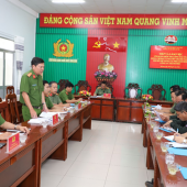 Chủ động ngăn ngừa tội phạm “từ sớm, từ xa” phục vụ Đại hội Đảng