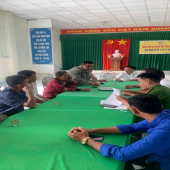 Công an xã Vị Thanh 1 giáo dục, răn đe 01 trường hợp có hành vi  xúc phạm danh dự, nhân phẩm người khác