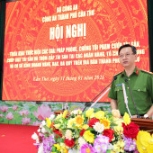 Công an thành phố Cần Thơ triển khai quyết liệt giải pháp, không để xảy ra tội phạm cướp tài sản trong dịp Tết Nguyên đán Bính Ngọ 2026