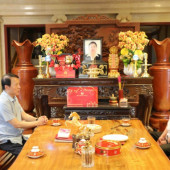 Bộ trưởng Lương Tam Quang thăm và chúc Tết gia đình các đồng chí nguyên lãnh đạo Bộ Công an