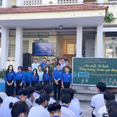 Công an xã Tân Long ra mắt mô hình “Cổng trường an toàn giao thông”