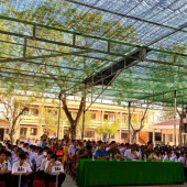 Công an xã Vĩnh Tường ra mắt mô hình “Cổng trường an toàn giao thông”