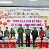 Công an xã Trường Long tổ chức các hoạt động mừng Đảng, mừng Xuân Bính Ngọ 2026
