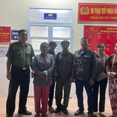 Công an xã Thạnh Thới An giúp người phụ nữ đi lạc 09 ngày tìm được gia đình