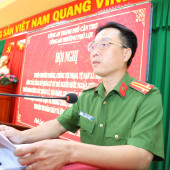 Vì địa bàn an toàn: Công an phường Phú Lợi quyết liệt tuyên truyền phòng chống tội phạm và cháy nổ