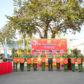 Sôi nổi các hoạt động “mừng Đảng, mừng Xuân” trong lực lượng Công an thành phố