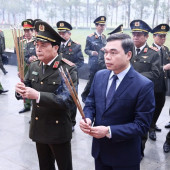 Đảng ủy Công an Trung ương, Bộ Công an dâng hương tại Khu Di tích lịch sử Nha Công an Trung ương