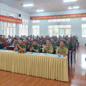 Công an xã Tân Bình ra mắt mô hình bảo vệ nguồn lợi thủy sản và động vật hoang dã