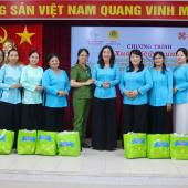 Chi hội Phụ nữ Công an phường Ninh Kiều đồng hành “Xuân yêu thương” 2026