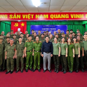 “Xuân đoàn kết, Tết tình nghĩa” – Dấu ấn trách nhiệm của Công an phường Ninh Kiều trong chăm lo lực lượng an ninh, trật tự ở cơ sở