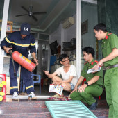 Tăng cường bảo đảm an ninh, trật tự và an toàn PCCC dịp Tết