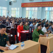 Công an xã Vĩnh Thuận Đông lan tỏa hơi ấm từ những tấm lòng vàng, mang Tết đến với người nghèo