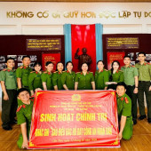 Phòng Kỹ thuật hình sự: Khắc ghi Sáu điều Bác dạy gắn với hành trình “Tết sẻ chia - Xuân đong đầy”