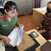 Công an xã Vị Thanh 1 thực hiện tốt cao điểm đấu tranh phòng, chống xuất, nhập cảnh trái phép