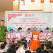 Sôi nổi hoạt động trải nghiệm “làm lính cứu hỏa” và trang bị kỹ năng sống cho học sinh tại xã An Ninh.