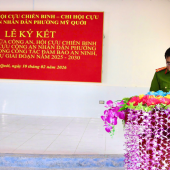 Công an phường Mỹ Quới ký kết Kế hoạch phối hợp bảo đảm an ninh,  trật tự giai đoạn 2025 – 2030