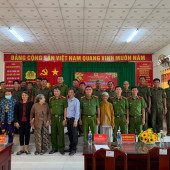 Công an xã Thới Lai tổ chức chương trình “Xuân đoàn kết – Tết sẻ chia”