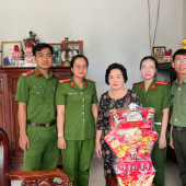 Công an xã An Thạnh thực hiện chuỗi hoạt động “Mừng Đảng quang vinh – Mừng Xuân Bính Ngọ năm 2026”