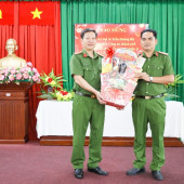 Lãnh đạo Công an TP. Cần Thơ thăm, chúc Tết và chỉ đạo công tác đối với Phòng Cảnh sát thi hành án hình sự và hỗ trợ tư pháp