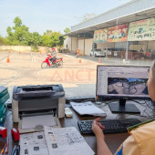 Công an TP. Cần Thơ tổ chức sát hạch lái xe mô tô ngày 28 Tết, tạo thuận lợi cho Nhân dân