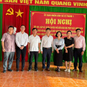 Công an xã Vị Thanh 1 tổ chức Hội nghị tuyên truyền, phổ biến, giáo dục pháp luật và giúp đỡ người chấp hành án hình sự tại cộng đồng