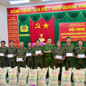 Xuân Nghĩa Tình – Công an xã Trung Hưng Động viên lực lượng tham gia bảo vệ an ninh, trật tự ở cơ sở