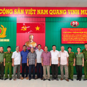 Công an xã Kế Sách họp mặt tri ân các thế hệ lãnh đạo nhân dịp Tết Nguyên đán Bính Ngọ năm 2026