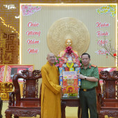 Các tổ chức tôn giáo thăm, chúc mừng Công an thành phố Cần Thơ nhân dịp Tết Nguyên đán Bính Ngọ 2026