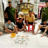 Công an xã Vĩnh Thuận Đông triệt xóa tụ điểm tệ nạn xã hội, góp phần bảo đảm an ninh, trật tự dịp Tết Nguyên đán Bính Ngọ 2026