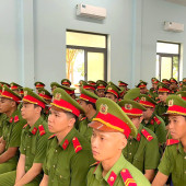 Chiến sĩ nghĩa vụ Trại tạm giam số 2 hoàn thành xuất sắc nhiệm vụ, sẵn sàng hành trang mới