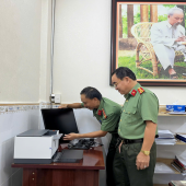 Phòng An ninh điều tra, Công an thành phố Cần Thơ phát huy tinh thần chủ động trong thực hiện công tác chuyển đổi số