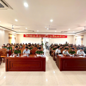Công an phường Ngã Bảy triển khai kế hoạch bảo đảm an ninh,  trật tự dịp Xuân Bính Ngọ 2026