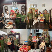 Công an Phường Cái Răng: lan tỏa yêu thương – ấm áp nghĩa tình ngày Tết