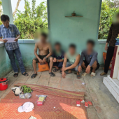 Công an xã Xà Phiên triệt xóa 02 tụ điểm đánh bạc trên địa bàn