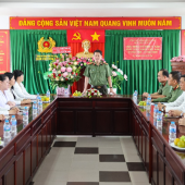 Lãnh đạo Công an thành phố thăm, chúc mừng Bệnh viện Công an thành phố Cần Thơ nhân Ngày Thầy thuốc Việt Nam