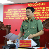 Bộ Công an khảo sát xây dựng Trường phổ thông liên cấp nội trú tại thành phố Cần Thơ